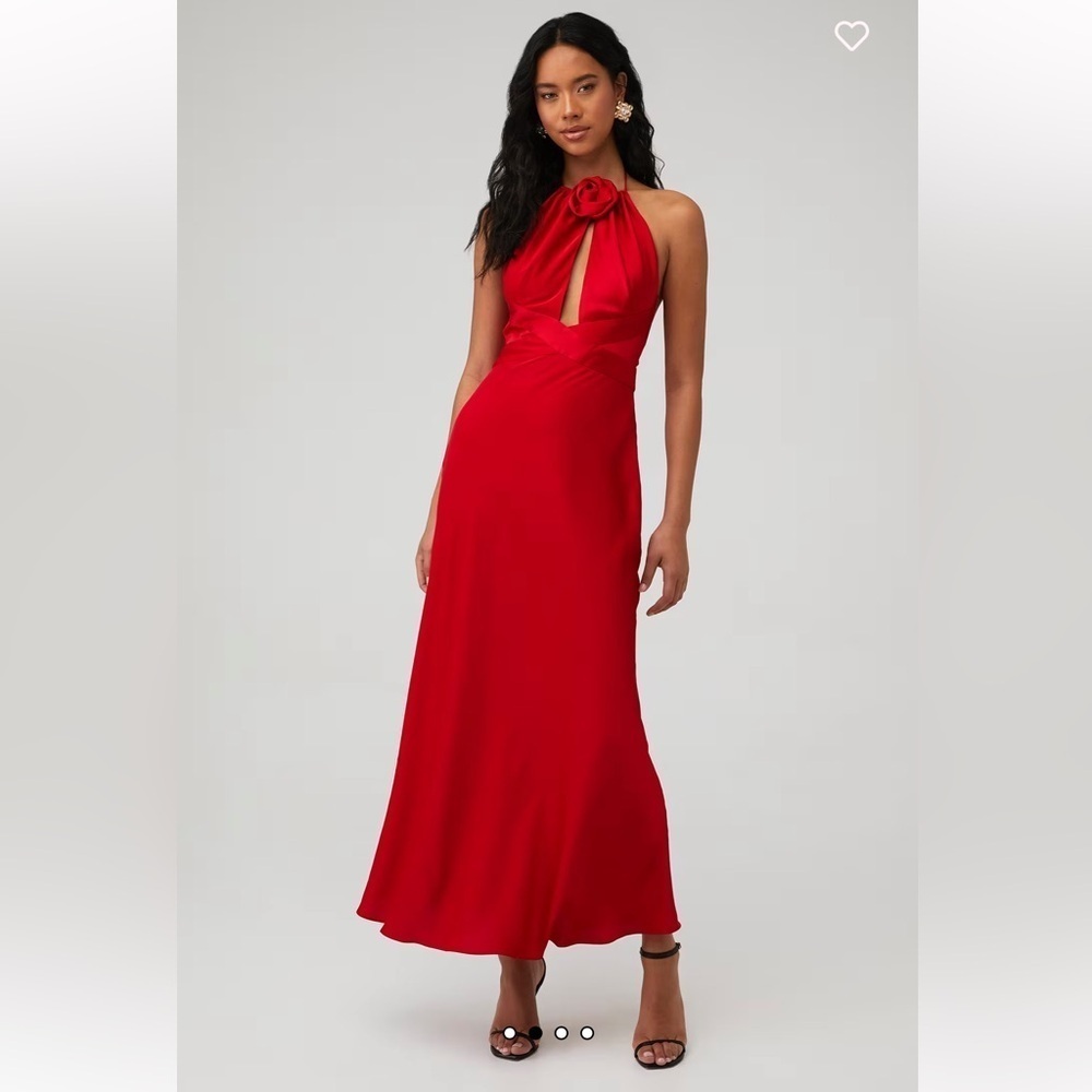 Ronny kobo red wonder dress